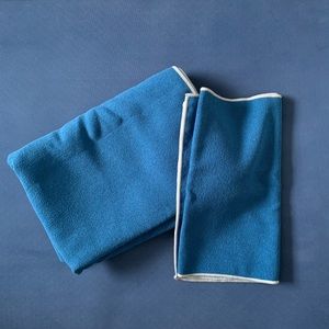 Non Slip Yoga towel and sweat towel combo